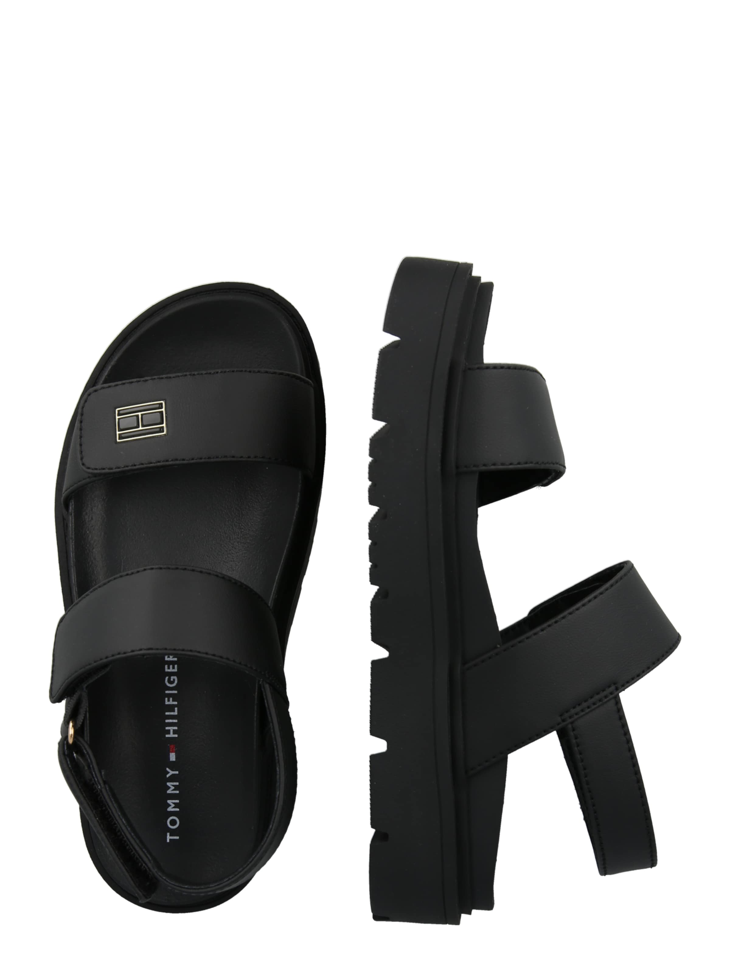 Sandalo 'CLAIRE' di TOMMY HILFIGER in nero