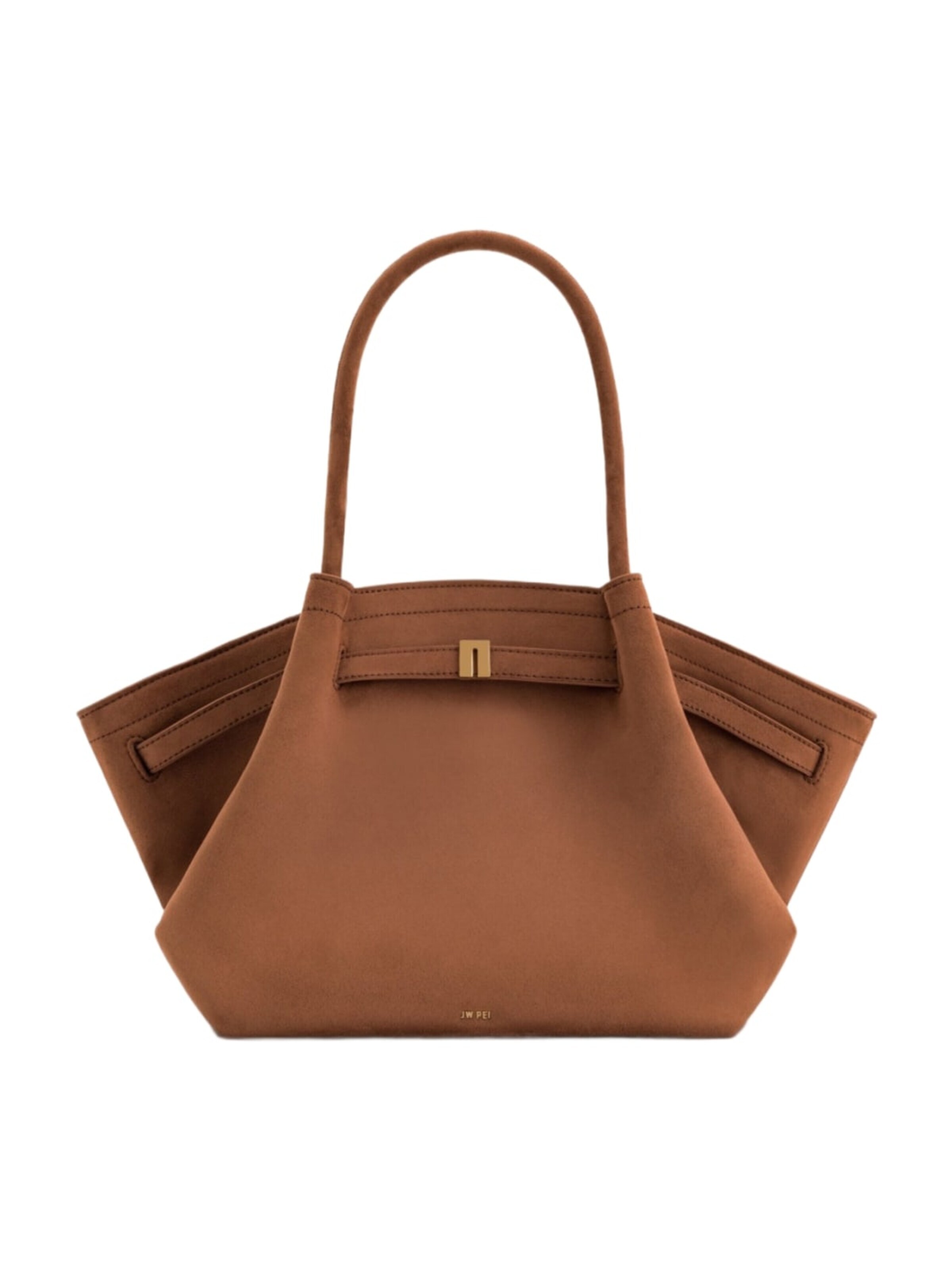 JW PEI Shopper 'JW PEI Cabas / Shopping Hana Brown' in Bruin: voorkant