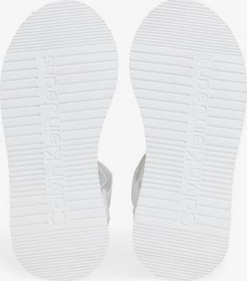 Sandales Calvin Klein Jeans en blanc