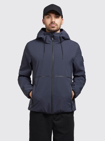 khujo Between-Season Jacket 'Eldon' in Blue: front