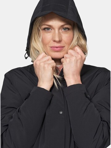 Manteau fonctionnel ILSE JACOBSEN en noir