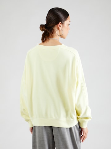 BOSS Orange Sweatshirt 'Emina' in Yellow