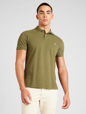 T-Shirt Polo Ralph Lauren en vert : devant