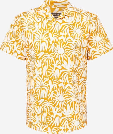 Clean Cut Copenhagen Comfort fit Overhemd 'Noam' in Oranje: voorkant