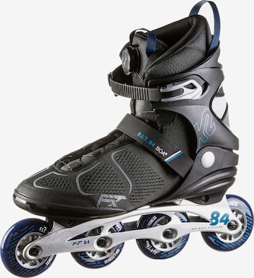 K2 Inline and Roller Skates in Black: front