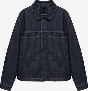 Pull&Bear Välikausitakki värissä sininen: etupuoli