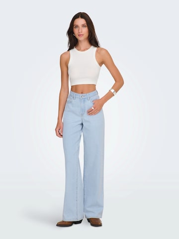 ONLY Laiad sääred Teksapüksid 'ONLHOPE', värv sinine