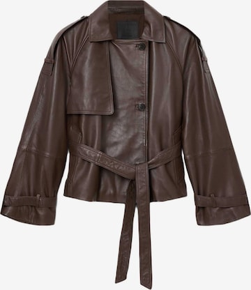 AllSaints - Chaqueta de entretiempo 'REED' en marrón: frente