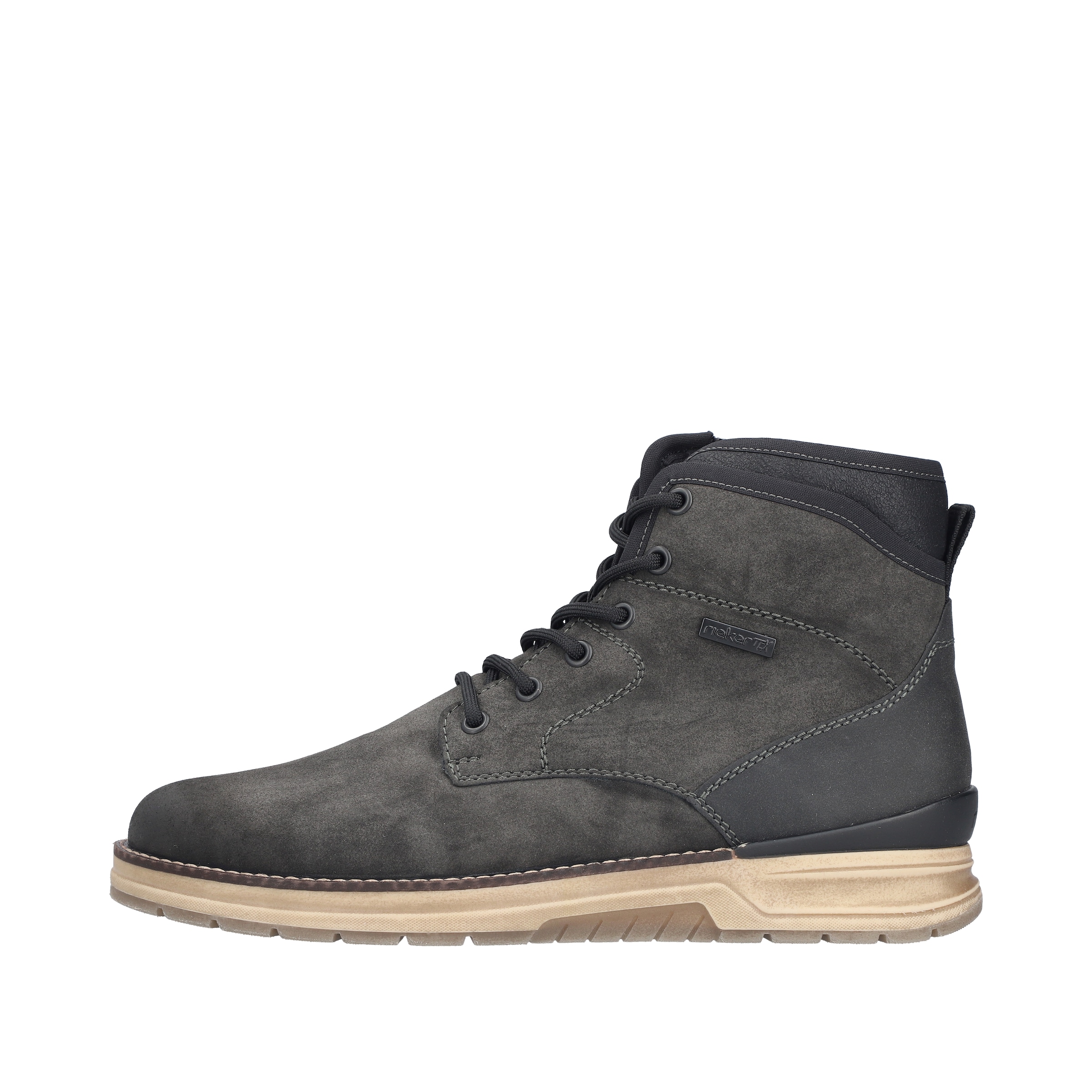 Bottes à lacets Rieker en gris