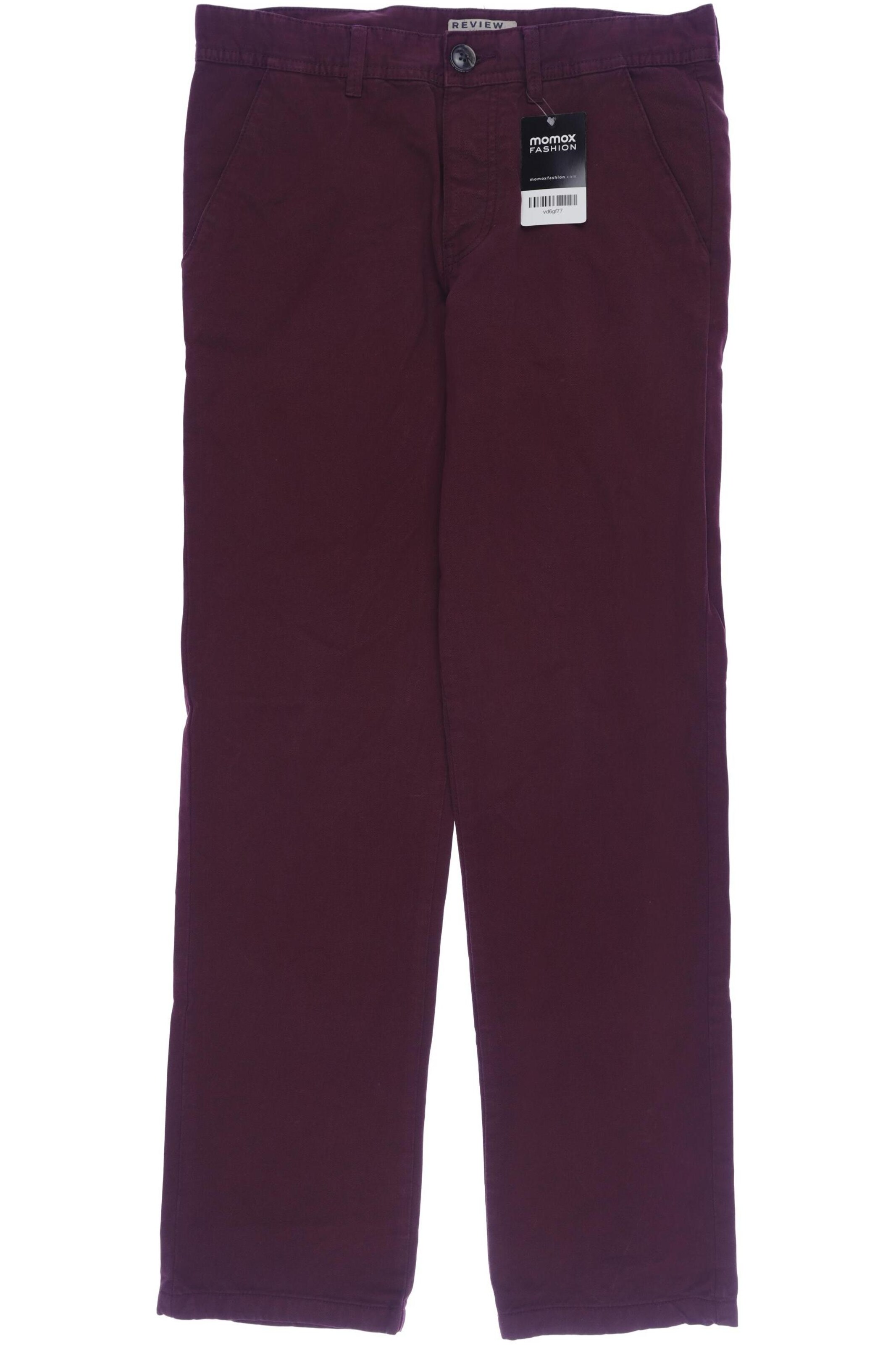 Review Pants in 31-32 in Red: front