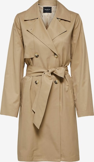 SELECTED FEMME Mantel in beige, Produktansicht