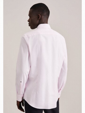 SEIDENSTICKER Slim fit Zakelijk overhemd 'Shaped' in Roze