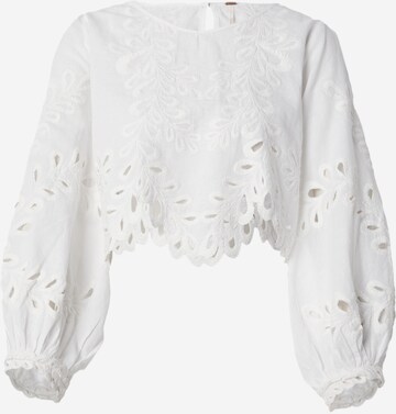 Free People Blouse 'OLEANDER' in White: front