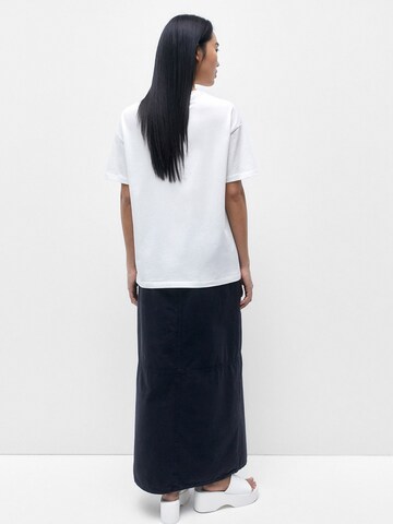 Pull&Bear T-Shirt in Weiß