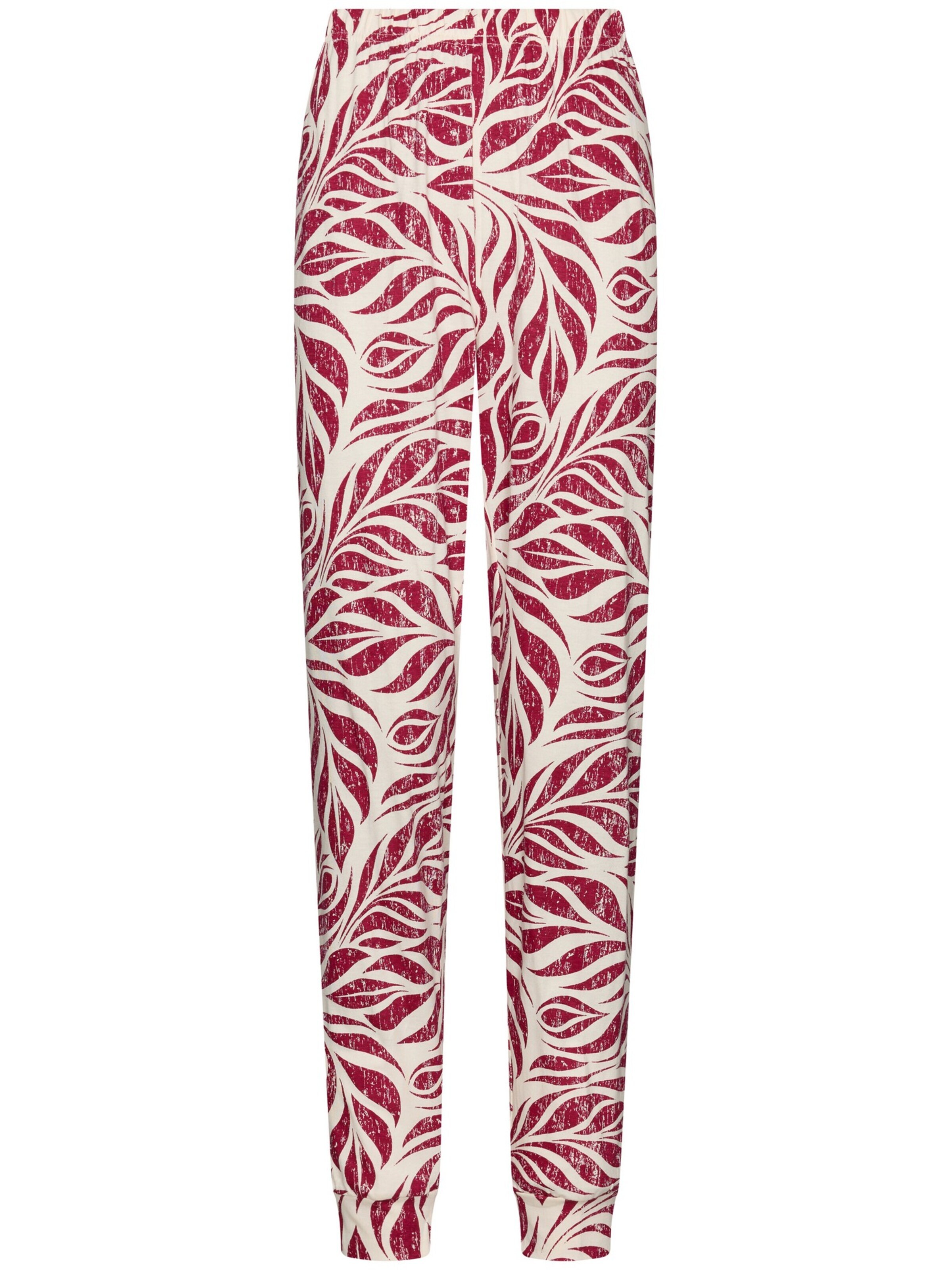 Pastunette Pyjama 'Rosewood Comfort' in Rood