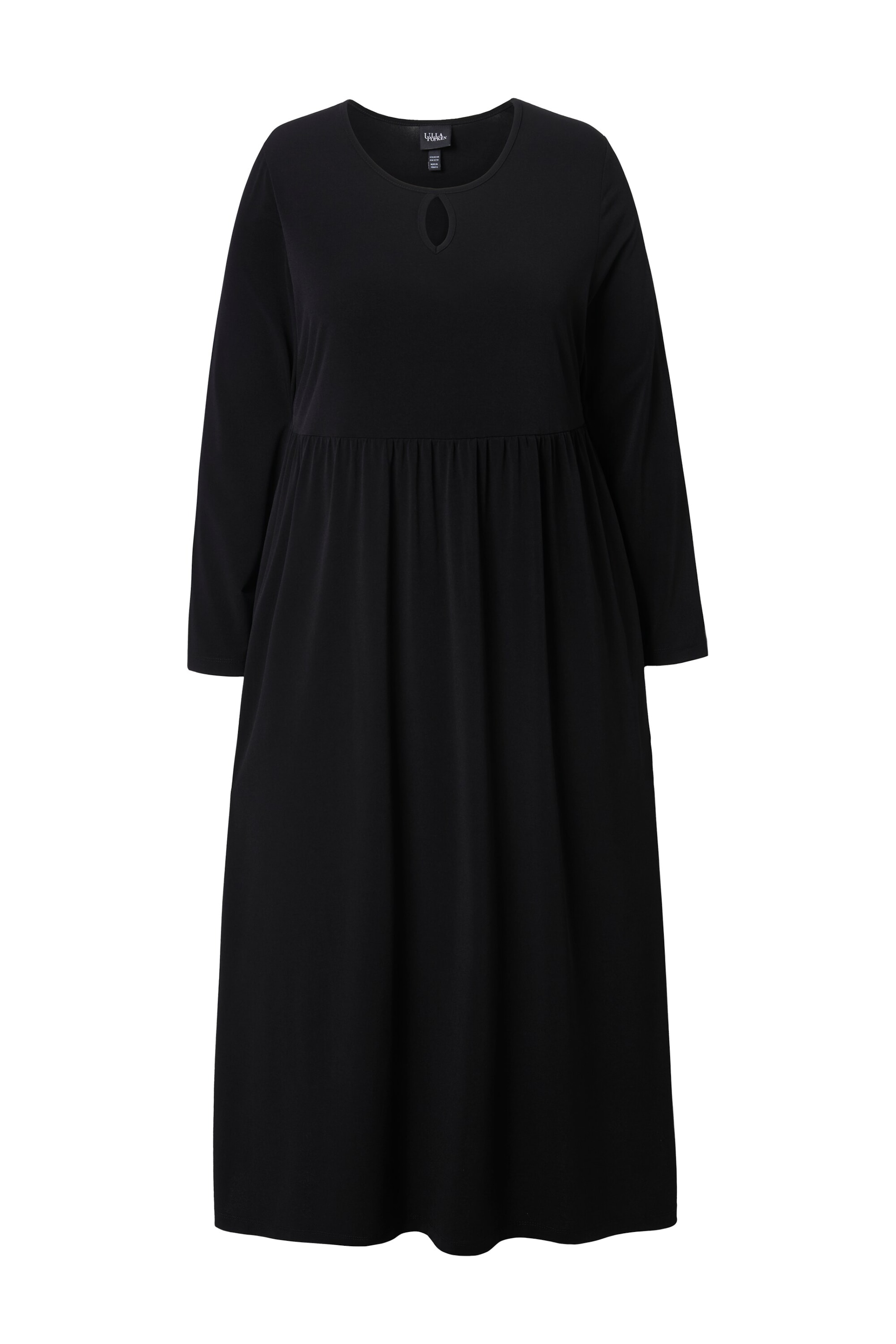 Ulla Popken Jurk in Zwart: voorkant