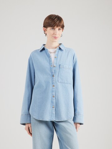 Lindex - Blusa 'Stella' en azul: frente