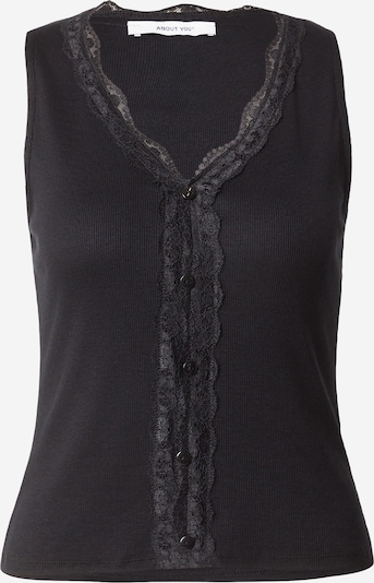 ABOUT YOU Top 'Isa' in S in Black, Item view