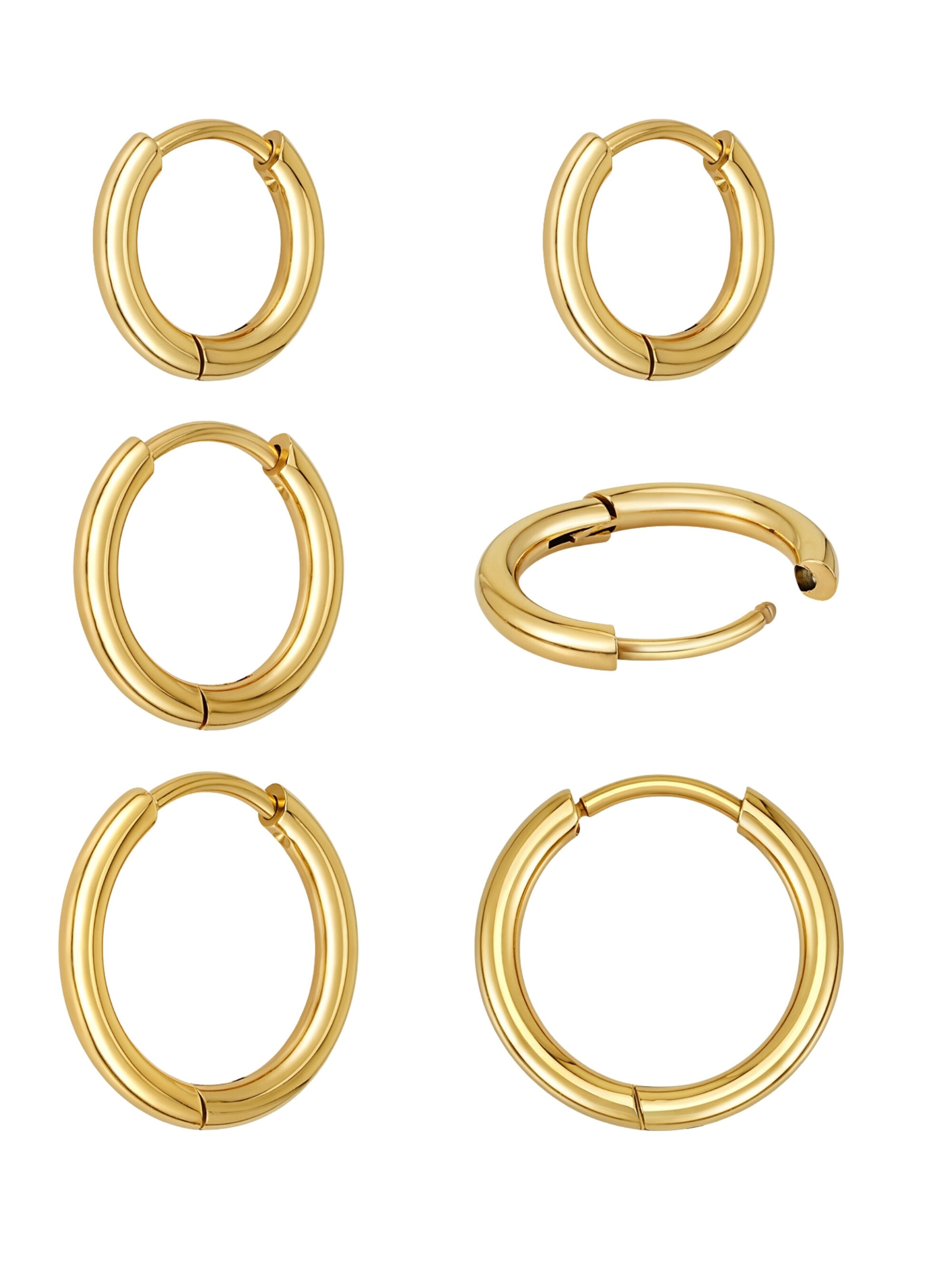 GOOD.designs Earrings in Gold: front