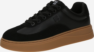 Baskets basses 'Lyzz' HUGO en noir : devant