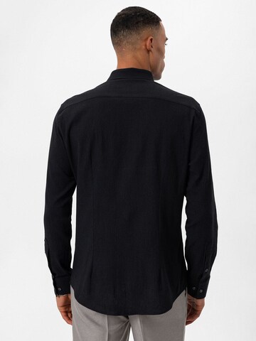 Coupe regular Chemise Antioch en noir