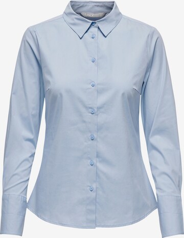 ONLY - Blusa 'Friday' em azul: frente