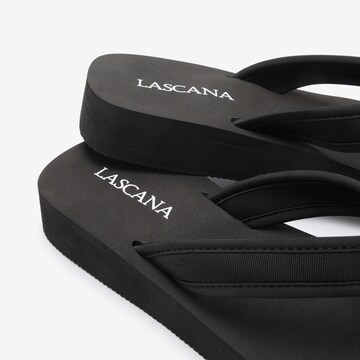 LASCANA Mules in Black