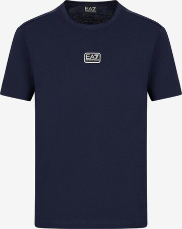 T-shirt fonctionnel EA7 Emporio Armani en bleu : devant