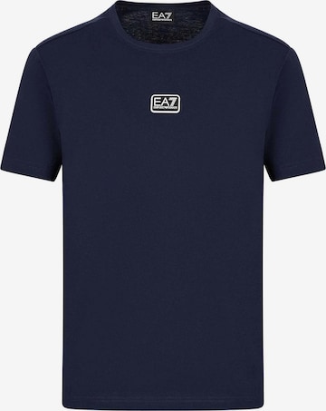 T-shirt fonctionnel EA7 Emporio Armani en bleu : devant