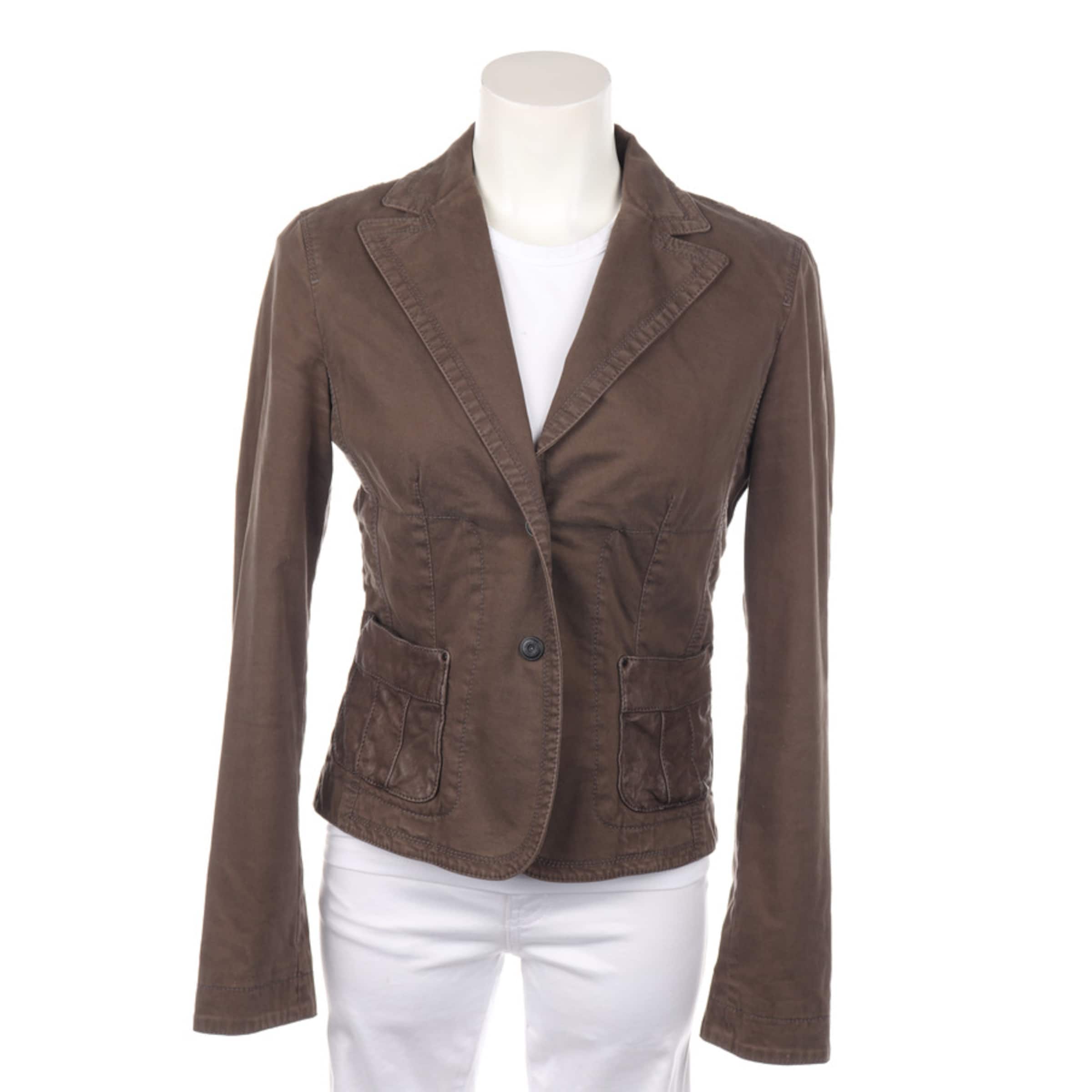 Marc Cain Blazer in M in Brown: front