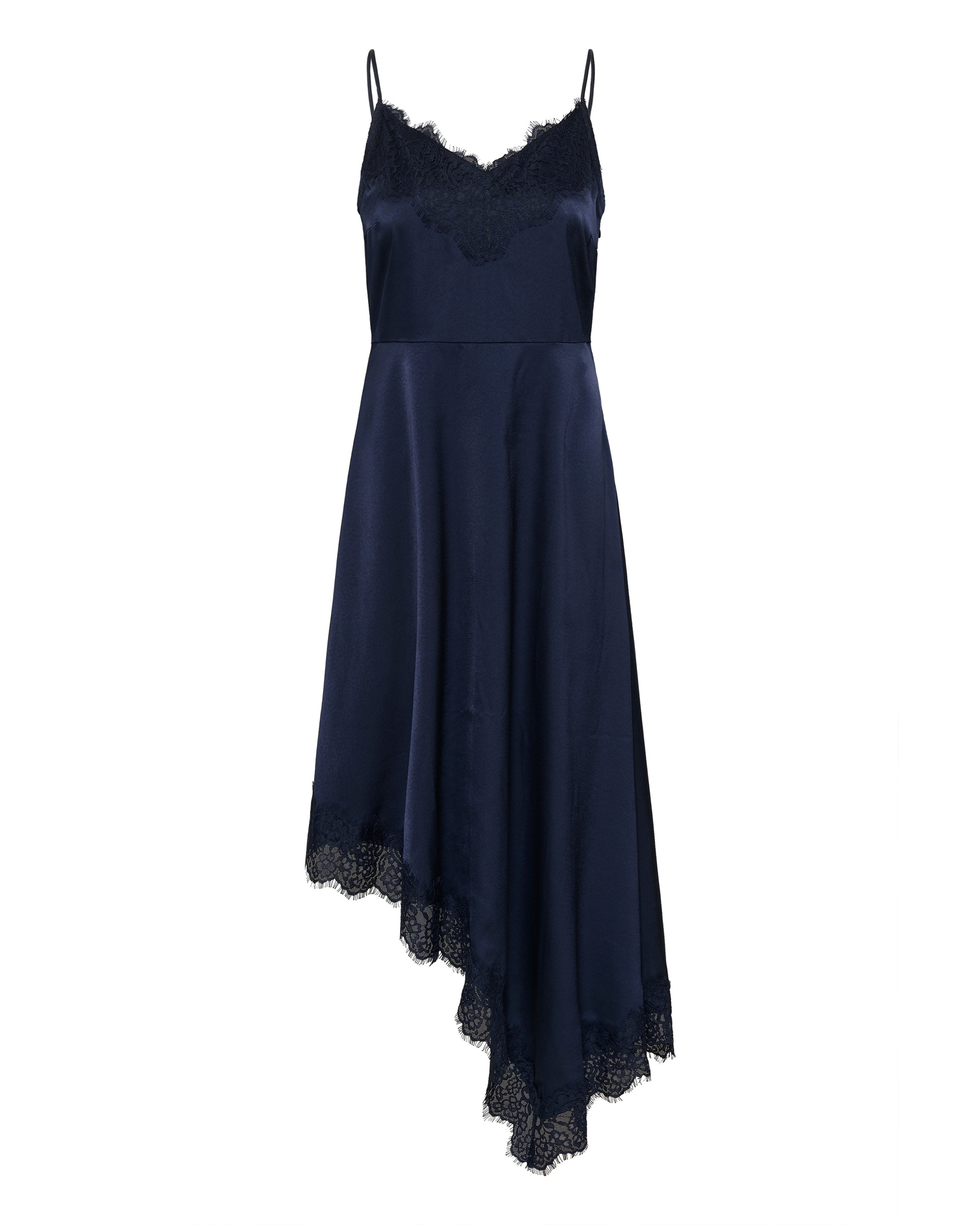 Cream Dress 'Astana' in Blue: front