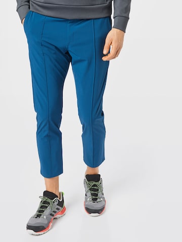 Coupe slim Pantalon de sport OAKLEY en bleu : devant
