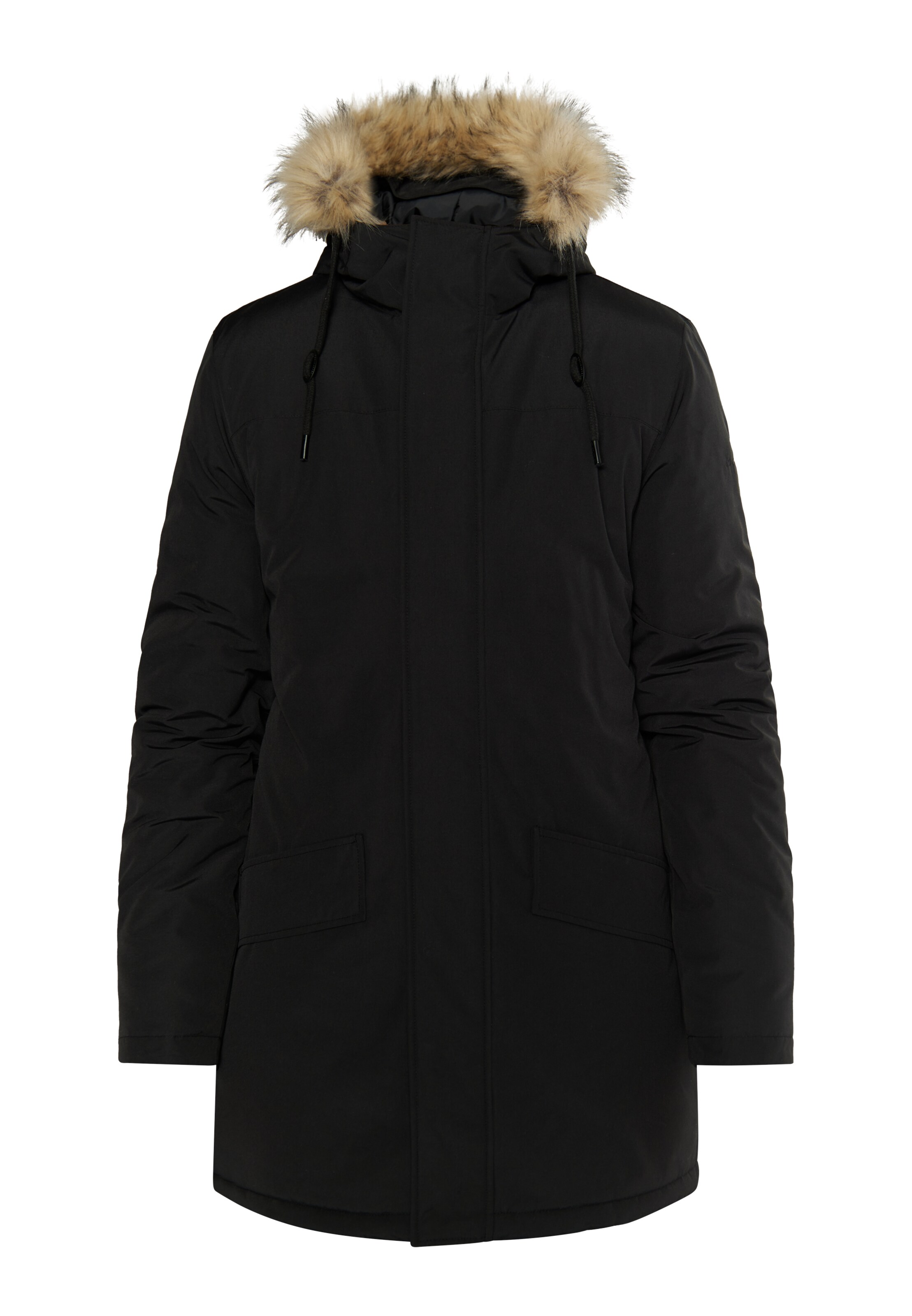 DreiMaster Klassik Weatherproof jacket in Black: front