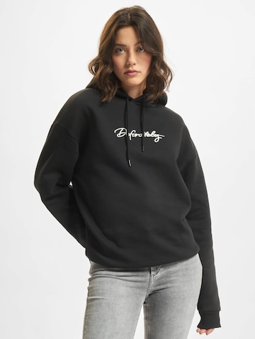 DEF Sweatshirt 'Definitely' in Black