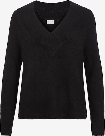 VILA Sweater 'Madelia' in Black: front