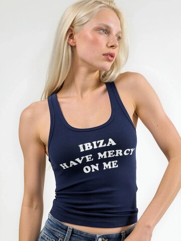 Busem Top in Blue