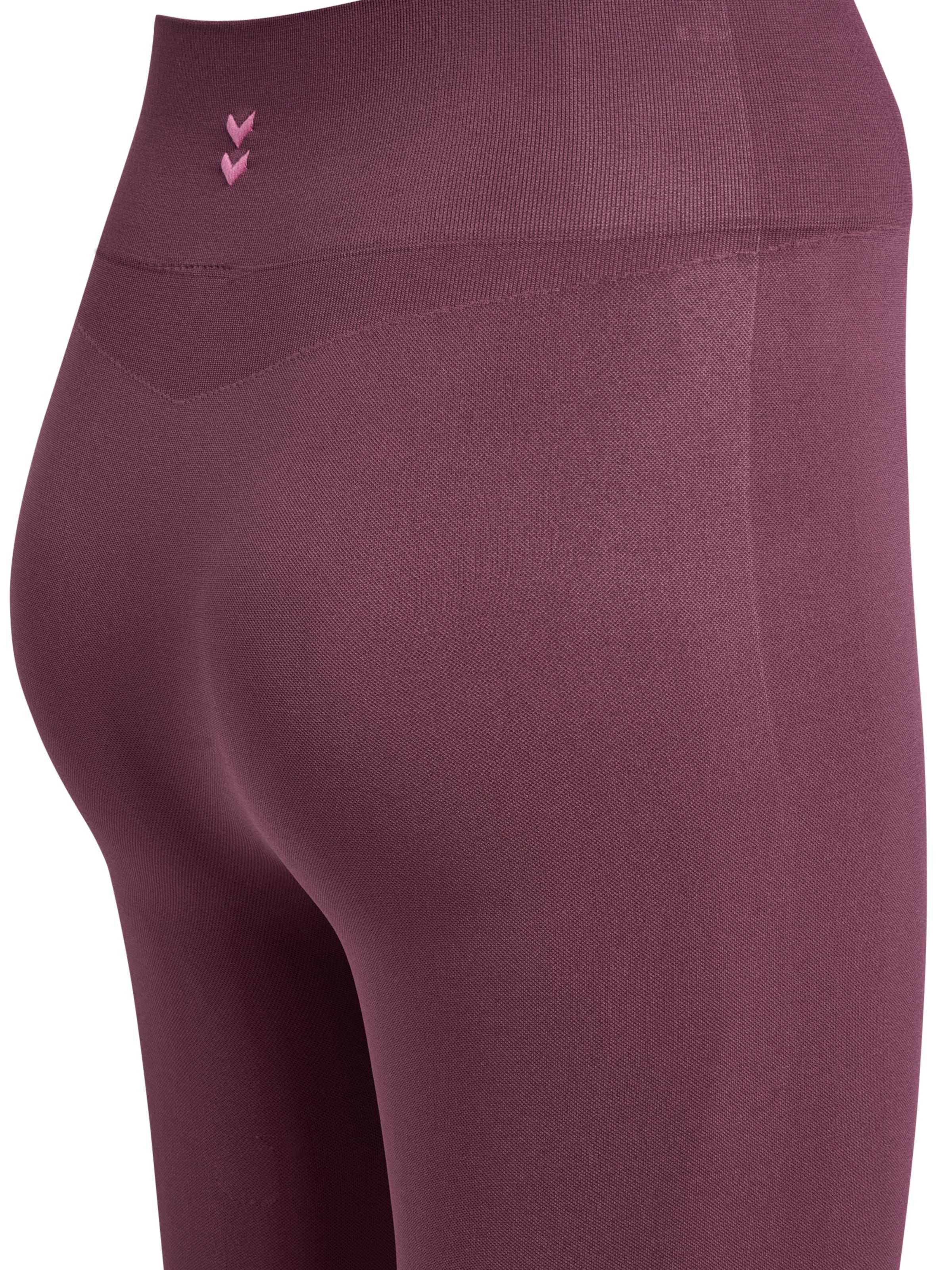 Hummel Skinny Workout Pants in Purple