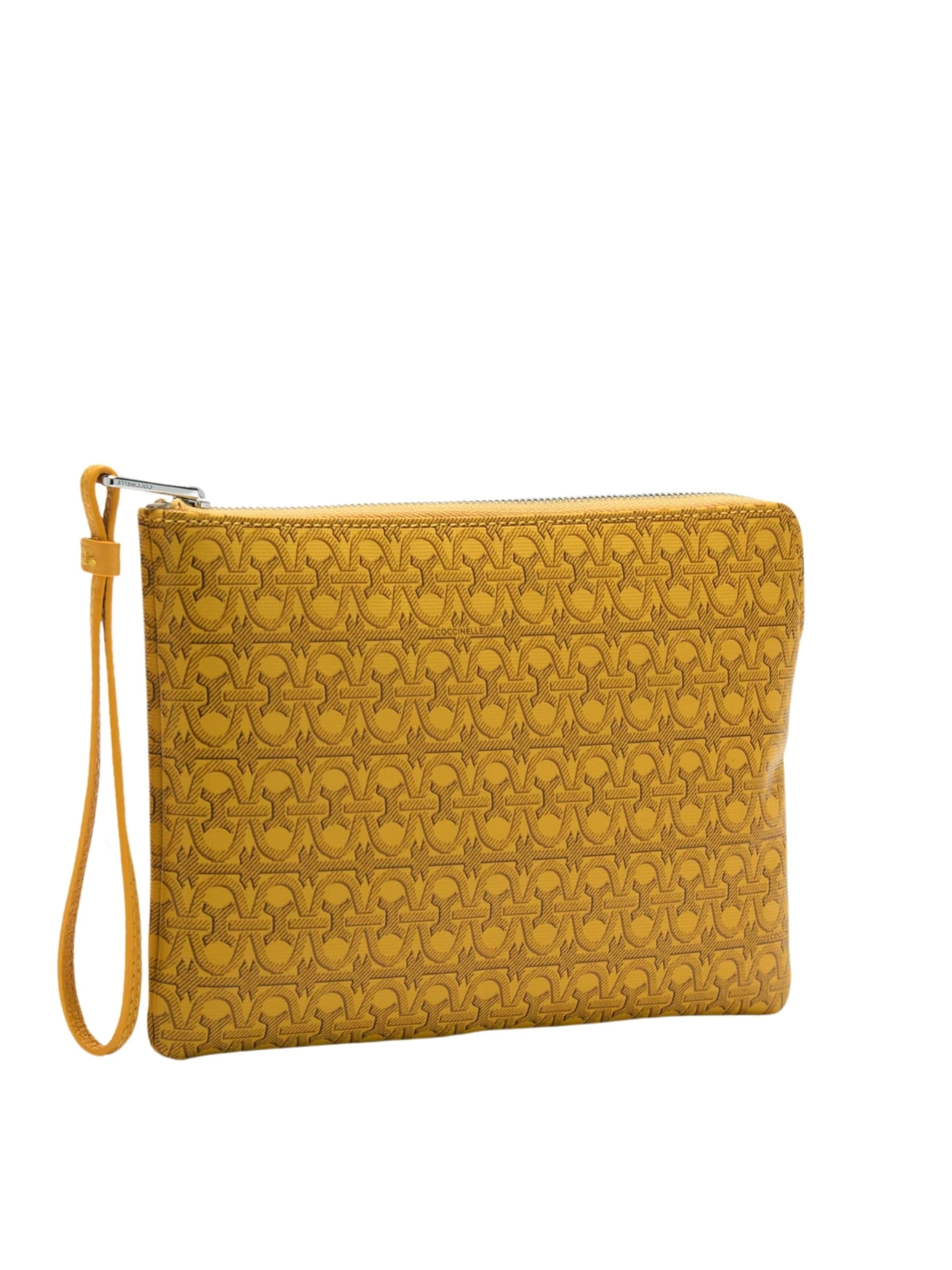 Pochette 'COCCINELLE ALIAS' di Coccinelle in giallo