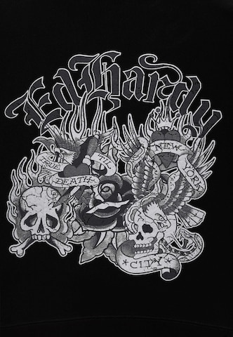 Ed Hardy - Sudadera con cremallera 'Mono Montage' en negro