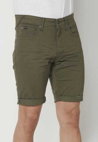 KOROSHI Regular Jeans in Groen