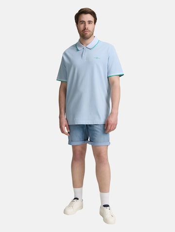 TOM TAILOR Men + Regular Shorts in Blau