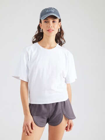 T-shirt 'Lia' ABOUT YOU en blanc : devant