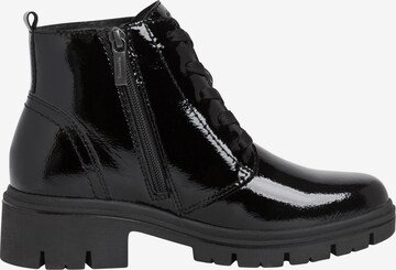 TAMARIS Lace-Up Ankle Boots in Black