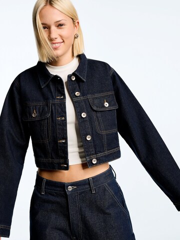 Veste mi-saison Bershka en bleu