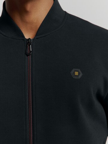 No Excess - Sudadera con cremallera en negro