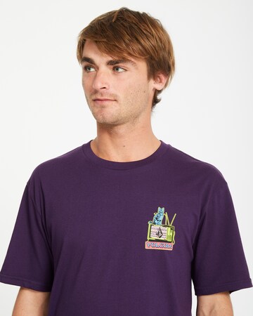 Volcom T-Shirt 'Catv' in Lila
