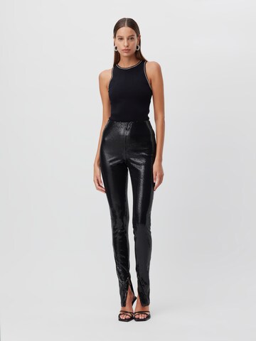 LeGer by Lena Gercke Skinny Legginsy 'Meline Tall' w kolorze czarny