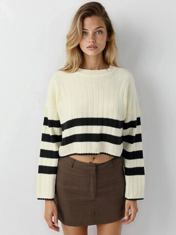 My fashion Pullover in Weiß: Vorderseite