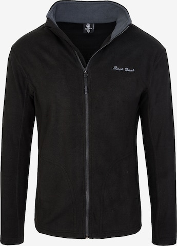 Rock Creek Fleece Jacket in Black: front