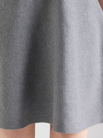 VILA Gebreide jurk 'VIZAHA' in Grijs